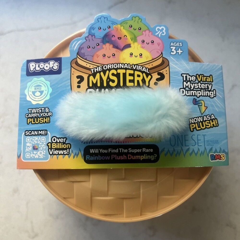 **New Release** RMS Viral Mystery Dumpling PLUSH Rainbow Plush Edition Toy